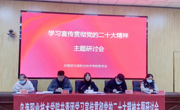團(tuán)委召開學(xué)習(xí)貫徹黨的二十大精神線上專題研討會(huì)
